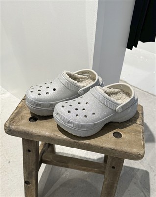 Classic Platform Glitter Lined Clog